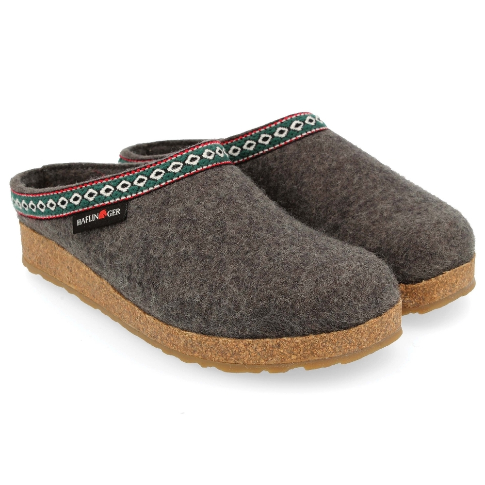 Haflinger GZ Wool Felt Clog Slippers Size 11 EU 42